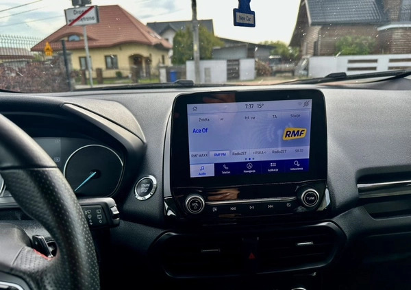 Ford EcoSport cena 64999 przebieg: 34000, rok produkcji 2019 z Białystok małe 121